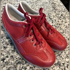SAS Women's FT Mesh Retro Ruby Walking Shoe Leather Trim Size 10.5